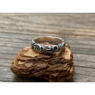 [Dear Blossom] Tang Grass Embossed Ring R-010 Geometric Figures Everyday Versatile Boys Gifts Indian