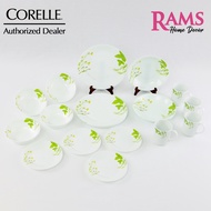 Corelle 20 Pcs Vitrelle Tempered Glass Dinner Set - European Herbs