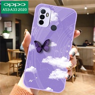 Softcase Lilac Tosca Purple For OPPO A53 A33 A16 A54 A15 RENO 5 RENO 6 4G RENO 5F A95 A74 [PSL75-OPPO A53] Casing Karakter Oppo A53 Case Lilac Oppo A53 Softcase Aesthetic Kesing HP Oppo A53  Silikon Miror For Oppo A53 Cesing Mewah Oppo A53