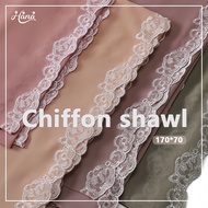 Muslimah Soft Chiffon Shawl – 170cm x 70cm