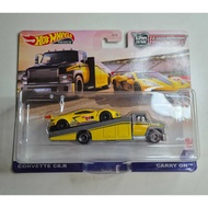 Hot Wheels Team Transport Corvette C8.R and Carry ON