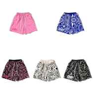(On-hand) UNDRAFTED “ Bandana Logo Mesh Shorts “ w/Free Sticker
