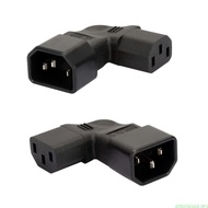 amonoqa Power Adapter Converter Plug IEC 320 C14 Male to IEC320 C13 C5 C7 Female Adaptor