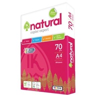 IK Natural A4 Paper 500 Sheet 70Gsm / Kertas A4 500 Helai 70Gsm