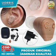 Alat Bantu Dengar Cas Charger Telinga Orang Tua Hearing Aid Mini Pengeras Suara Original K88 Mini Or