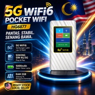 MODIFIED 5G MiFi WIFI6 HG6877 Portable WiFi Router Unlimited Hotspot High Speed Up To 2.77Gbps