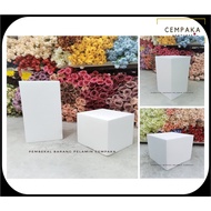 Span Gabus Bunga (lbs) Span Petak Putih untuk gubahan bunga pelamin | Floral Foam for Decoration
