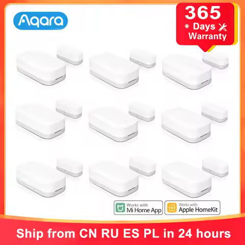 Aqara Door Window Sensor Zigbee Wireless Connection Alarm Smart Mini Door Sensor Work With Aqara Gat