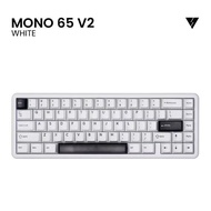 Vortexseries Mono 65 V2 WHITE Keycaps