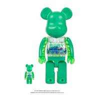 [Pre-Order] BE@RBRICK x My First Baby Green Fairy 100%+400% (Macau 2022 Event Exclusive) bearbrick