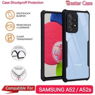 SAMSUNG A52 A52S 5G Shockproof Camera Protection Transparent Case