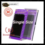 MATA UNGU NAGARAKU PURPLE MINK D 0.25 D 0.05 eyelash extension mink nagaraku purple eyelash extensio