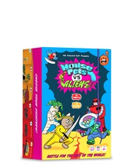 The Awkward Yeti House Pets vs. Aliens Card Game, A Family Fun Game for Kids and Adults - Funny Play