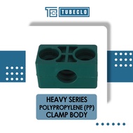 Heavy Series Clamp Body Polypropylene (PP) | Accessory for Tubeclo Heavy Pipe Clamps