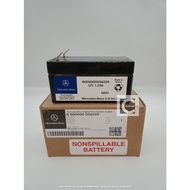 Mercedes Benz ORIGINAL Auxiliary/Backup Battery 12V 12AH(000000004039)