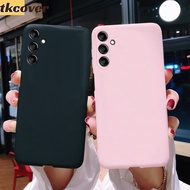 Candy Color Soft Phone Case For Samsung A14 A24 A34 A54 A04 5G Ultra Slim Thin Matte TPU Back Cover