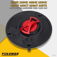 For 250NK 400NK 650NK 400GT 650MT 650TR 650GT 250SR Motorcycle CNC Aluminum Fuel Tank Cap Gas Oil Ta