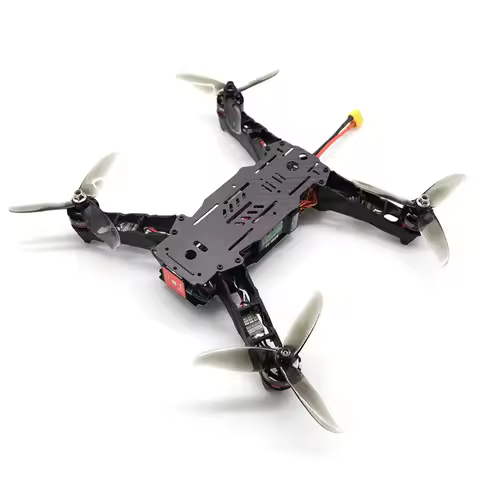 Enzo250 250mm 5inch Enzo330 330mm 7inch PCB Carbon Fiber Mini Frame Kit PA66 Glass Fiber Arm for RC 