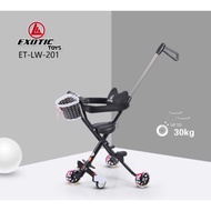 EXOTIC ET LW-001, LW-101, LW-201, LW-008 Walkingstroller with Backrest