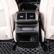 Carbon Fiber Rear Air Vent Conditioning Outlet Cover Trim Anti-Scratch Trim for Mercedes Benz GLE W1