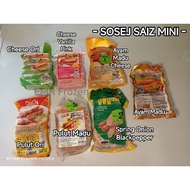 Sosej cheese, pulut, ayam madu saiz mini 500g