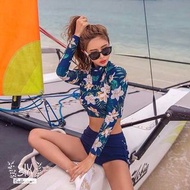 長袖泳衣 銅鑼灣門市 可試換 swimsuit rash guard swimwear high waist 高腰 滑浪 wakeboard wakesurf