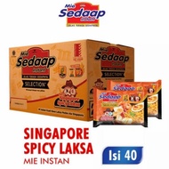 Sedaap Sedap Mie Instan Selection Singapore Spicy Laksa 1 dus (isi 40)