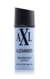 AXL Alexander Deodorant Spray 150ml WHITE Putih / Parfum Tubuh Body Badan Pria / Wanita 30