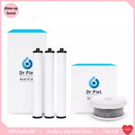 [DR.PIEL] Shower Head Original Filter $ Chlorine removal Filter set for 6 months (Dr.piel light basic shower head portable)