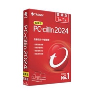 【Office組合】PC-cillin 2024 雲端版 一年一台標準專案包 + 	Microsoft Office Home 2021 家用版盒裝 PCC2024-1Y1U/專