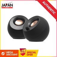 Creative Pebble V3 Black USB/Bluetooth/3.5mm Pin 8W RMS Peak Output 16W USB Type-C/A SP-PBLV3-BK