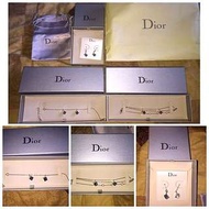Dior 正品經典骰子造型耳環/手鍊/項鍊 全新