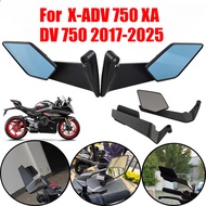 For Honda X-ADV 750 XADV 750 2017-2025 Motorcycle  Wide Angle Rearview Mirror Folding Rear Side View