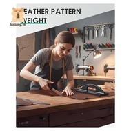 [luxiang.vn] Heavy Duty Cast Iron for Tailors and Designers Sewing Pattern Weights, 1-Pack 9.8" X 2.