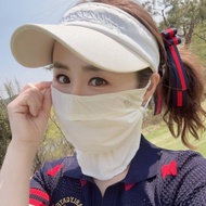 Hustony H2 golf mask UV cooling activity