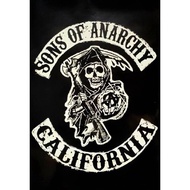 Vintage Sons Of Anarchy Band Poster