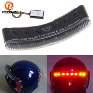 Motorcycle Lights Helmet Lamp Wireless Intelligent Control LED Brake Bike Turn Signal Warning lights For Suzuki Harley