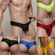 คนรักการ®Man 'S Low Waist Leakage Hip U Convex Design Underwear Men Briefs Sexy Thongs