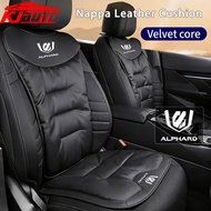 Toyota Alphard Nappa Leather Car Seat Cushion Thick Anti-Slip for Front & Rear Seats For Alphard AH1