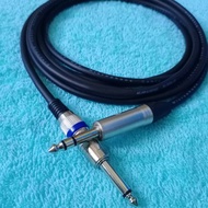 Akai Stereo Audio Cable 6.5mm to Akai Mono 6.5mm 0.5 Mtr - 5 Mtr