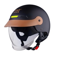 GXT GX03 Half Head Helmet with Visor, Size M L XL, Genuine GXT Men and Women