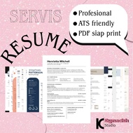 Servis Resume | Edit Resume | Resume Custom Profesional & Kemas | Resume murah