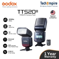 Godox TT520III Universal Camera Flash Electronic Speedlite Wireless Transmission TT560II 520II V860I