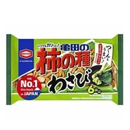龜田製菓 芥末柿種 6袋裝