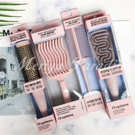 F3 Systems Magic Tension Massage Brush / 3 In 1 Comb Blooming Pink /Curling Dry Roll / Hair Brush 粉红