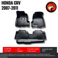 Honda CRV 2007-2011 Premium Diamond Deep Dish Car Matting, car accessories, interior car accessories
