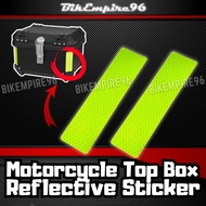 Motorcycle Top Box Reflective Sticker 1pairs