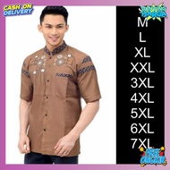 KEMEJA Eid al-Fitr Clothes, Koko Shirts for Eid Premium Muslim Men'skokos Trendy Men's Shirts, Moder