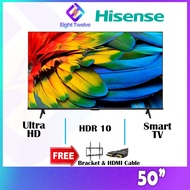 [FREE DELIVERY] HISENSE LED TV 4K Smart UHD E6 43"/50"/55"/65"