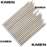 KAREN1 19pcs ​Classical Guitar Fret​, ​Fretboard Replacement White Copper ​Guitar Fret Wire, ​Silver
